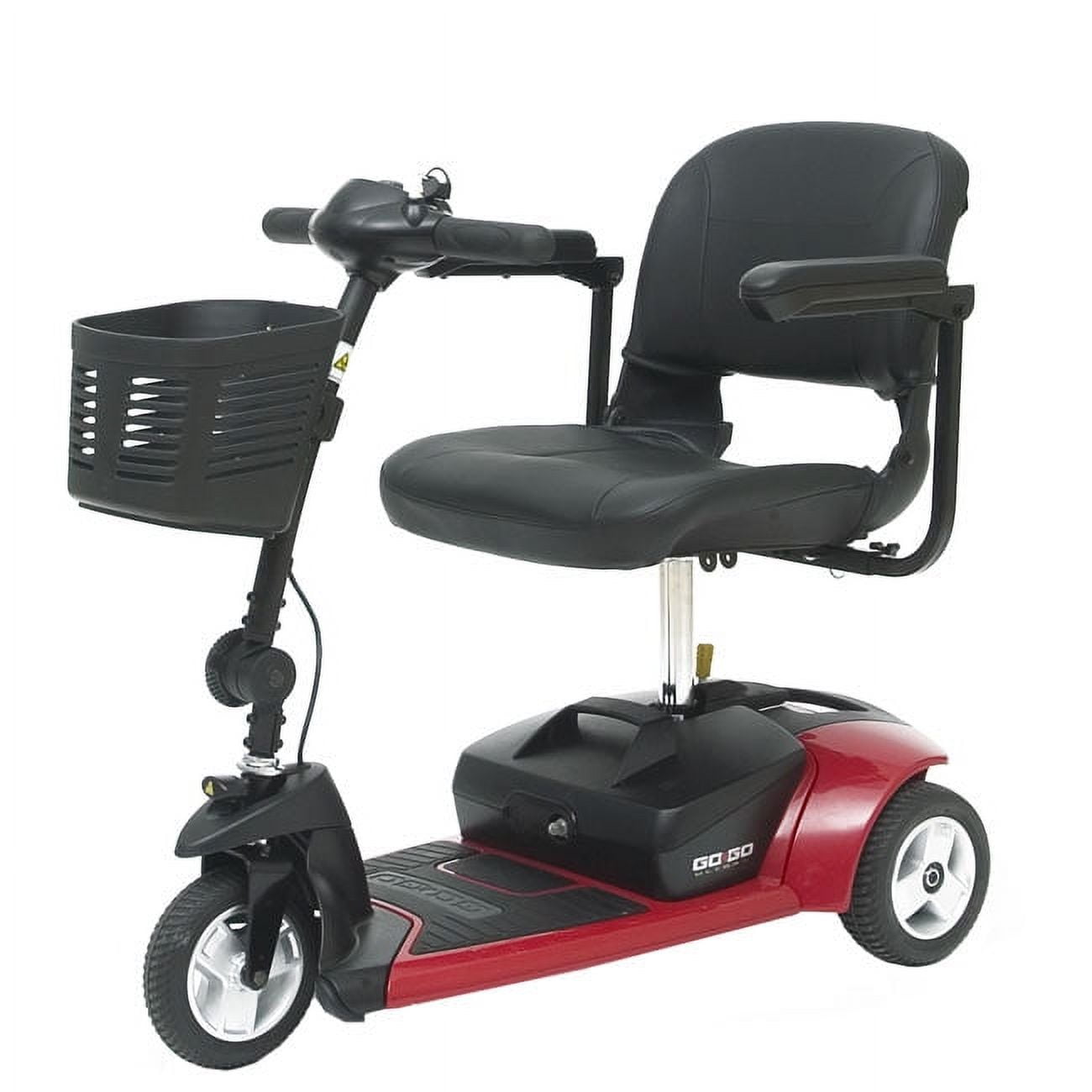 Pride Mobility Go-Go Ultra X 3-Wheel Travel Mobility Scooter, Top Speed: 4.00 mph - Drive Range: 6.90 miles