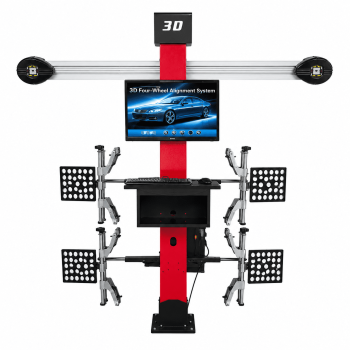 GIYI 3D Wheel Alignment Machine 110V Auto 3D Wheel Aligner Auto-Tracking Tire Alignment System, HD Camera & 60K+ Models for EV/Truck/Garage, 4 Wheels Aligenment Balancing Tool