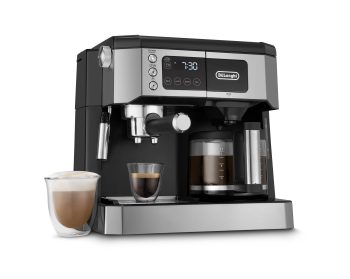 De'Longhi All-in-One Combination Coffee and Espresso Machine with Dual Heating System