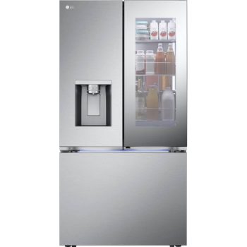 LG LRYKC2606S 25.5 Cu. Ft. Stainless Steel French Door Counter Depth Smart Refrigerator