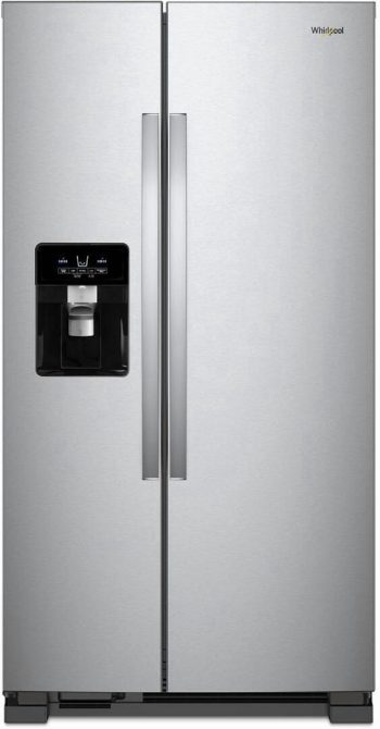 Whirlpool WRS331SDHM 21 Cu.Ft. Freestanding Side by Side Refrigerator