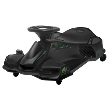 Anoncndin Electric Go Kart 24V, 180W Brushless Motor, Electric Go Carts for Ages 8+, 7.5 MPH Drift Car, Ride on Vehicle with 7Ah Battery, Backyard Play, 35.4"L x 20.9"W x 13.2"H