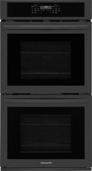 Frigidaire Gallery 27" Black Electric Double Wall Oven
