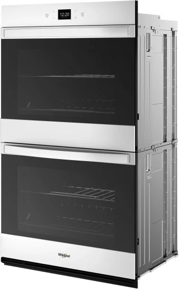 Whirlpool 27 Inch Double Thermal Self Clean Oven WOED5027LW