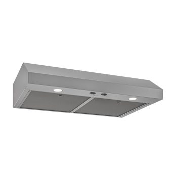 Broan-NuTone 36" Under Cabinet Rangehood, ENERGY STAR, 350 Max Blower CFM, Stainless Steel