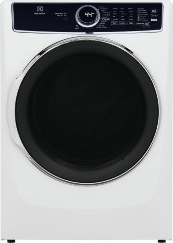 Electrolux ELFG7637AW 8.0 Cu. Ft. Stackable Gas Dryer with Steam, White