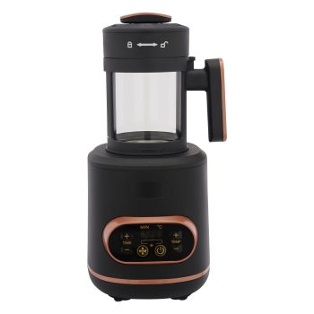 Coffee Bean Roaster, 1500W Electric Coffee Roaster Machine with 0.22 Lb Capacity, Automatic Cool Down for Home Use