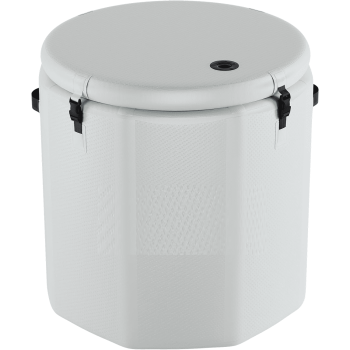 Ice Bath Tub for Athletes,Compatible with Water Chillers, 186-Gallon Inflatable Cold Plunge Tub with Insulated Lid,Portable for Outdoor & Indoor Recovery