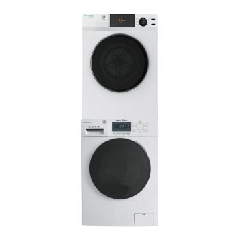 Equator VALUE STACK LAUNDRY 110V 26 Lbs Washer 2.5cf+Vented Dryer 4cf 1 OUTLET