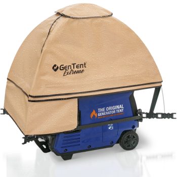 GenTent Inverter Kit - Running Cover for Fully Encased Generators - Flame Retardant, Waterproof Vinyl ( - ) Generator Tent