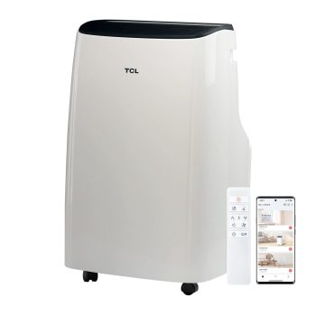 TCL 7,000 BTU SACC (11,000 BTU ASHRAE) Smart Portable Air Conditioner, H7P38W