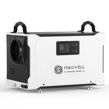 Moiswell 155 Pint Commercial Dehumidifier with Pump Energy Star Certified for Basements & Crawl Space