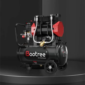 Datingday Ultra Quiet Air 8 Gallon 1.6HP Compressor with Two Quick Couplers & Wheels,Fast 60-Second Inflation & Auto Safety Features,Max 115 PSI Oil-Free Air Compressor Tank for Home/Commercial Use