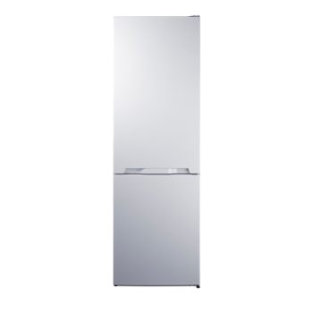 Summit 24" Bottom Freezer Refrigerator, Counter Depth Refrigerator- Freezer, With Ice Maker, White - FFBF121WIM