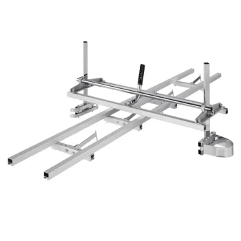 Chainsaw Mill and Rail Mill Guide System, Portable Sawmill 14"-36" Guide Bar, 9ft Aluminum Saw Milling Rail Guide with Chainsaw Planking Mill for Woodworkers and Carpenters