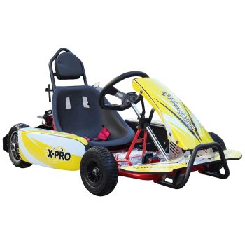 X-Pro 700W Rambler Brushless Electric Youth Go Kart Rambler Racing Drifting Go Karts(/Black)