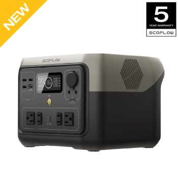 EF EcoFlow Portable Power Station,500Wh LFP Battery,1000W Solar Generator for Outdoor,Home Use