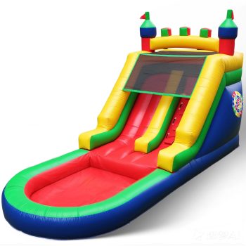 HEMOPOW Inflatable Water Slide 21ft 5-in-1 Water Park with 950W Blower for Kids & Adults, Outdoor