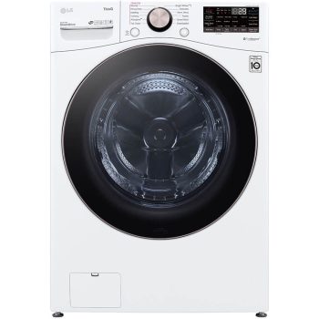LG WM4000HWA 4.5 Cu. Ft. Ultra Large Capacity Smart wi-fi Enabled Front Load Washer with TurboWash 360 an