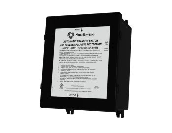 Southwire 40101-001; 50A 120V/240V Reverse Polarity Transfer Switch