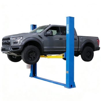 HPDAVV 10,000 lb 2-Post Car Lift, Clear Floor Hydraulic Vehicle Hoist, 73" Max Lift Height, 110V Auto Lift for Garage & Shop