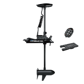 HASWING OUTDOOR Electric Trolling Motor 12V 55LB 54 Inch Shaft Cayman Bow Mount Boat Fishing Saltwater Freshwater with Remote Control and Quick Release Bracket