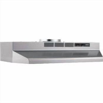 Broan-NuTone 36 In. Convertible Under-Cabinet Range Hood Stainless Finish with PrintGuard