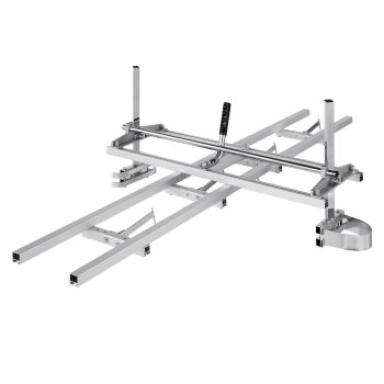 14"-36" Chainsaw Mill with 9ft Rail Guide System - Portable Sawmill Kit for Cutting Cedar, Oak & Walnut - Aluminum/Steel Construction for Woodworkers