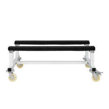 Heavy-Duty Jet Ski Dolly Cart 1800 lb Capacity PWC Trailer for Kayaks Boats Fixed Bunk Design 4 Wheels 2 Brakes Easy Transport