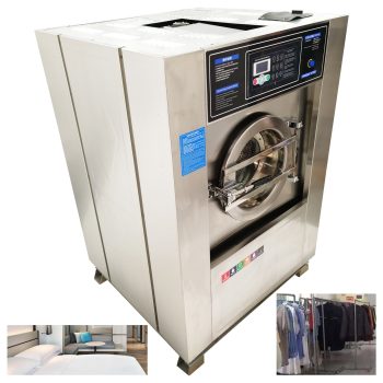 44LBS Washing All-in-One Elution Drying Machine Fully Automatic Commercial Industrial 3PH 220V 2.2KW