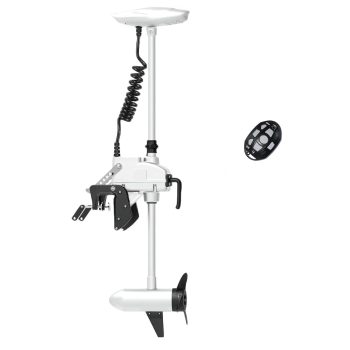 AQUOS Haswing 12V 55LBS 26inch Shaft 2.4 G Remote Trolling Motor Freshwater and Saltwater Use