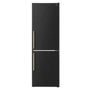 Custodia 24" Bottom Freezer, 10.3 cf., Right Swing, Total No frost, Black