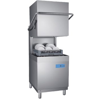 NSF 28 in. Single Rack Door Type Dishwasher, High Temp with Booster, 3-phrase 240V Freestanding Washer