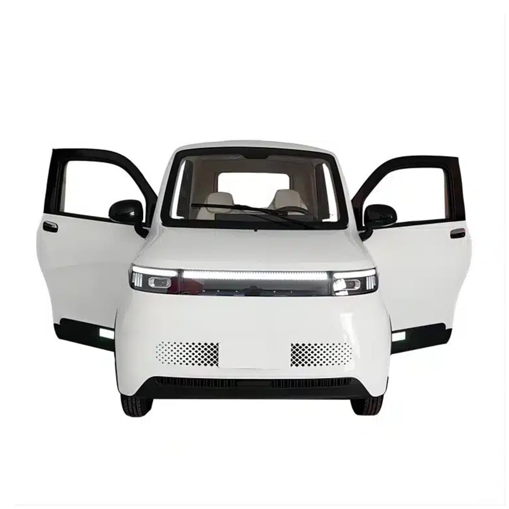 Enclosed Two-Seater Electric Mobility Scooter with 4 Wheels, 2200W Motor, 550 lb Load Capacity