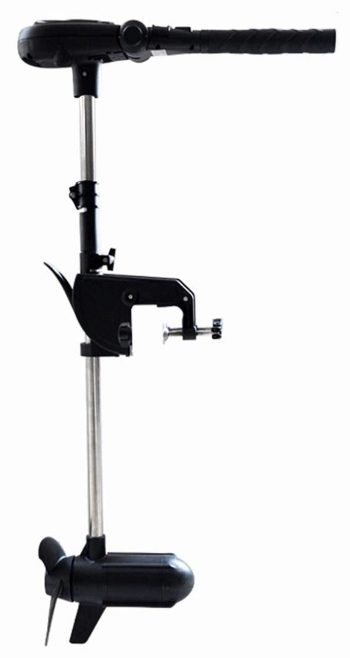HASWING OUTDOOR Electric Trolling Motor 24V 3 HP Power 35.4 Inch Shaft Protruar Brushless Transom Mount Bracket Stepless Speed Control Folding Handle Boat Fishing Saltwater Freshwater 50715