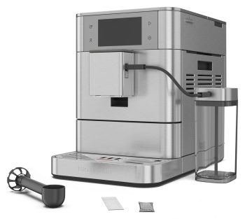 KitchenAid Fully Automatic Espresso Machine KF8 with Milk Attachment & Plant Based Milk Options, KES8558SX, Stainless Steel