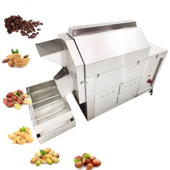 220V Coffee Bean Roaster Machine Drum Fry Machine Nut Roasting Machine 110LBS