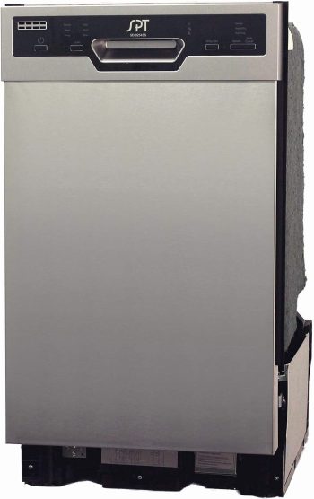 Energy Star 18" Built-In Dishwasher w/Heated Drying - Stainless