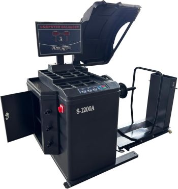 HPDMC Heavy-Duty 110V Truck Tire Balancer - 12'' to 30'' Rim Diameter - 308 lb Capacity - 7s Cycle Time - 1g Accuracy - 1 Year Warranty