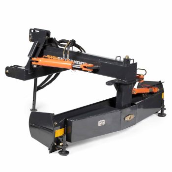 Titan Attachments 3 Point Hydraulic 6-Way 84" Rear Blade, Fits Cat 1 & 2 Tractors, Manual Tilt, Hydraulic Angle & Offset Grading & Scraping Land Leveler