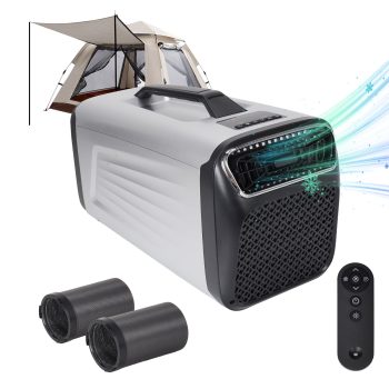 5200 BTU Compact Tent & RV Air Conditioner, 4-in-1 Portable AC Unit with Remote, for Outdoor Adventures