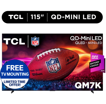 TCL 115" Q Series 4K UHD HDR QD-Mini LED Smart TV with Google TV 115QM7K