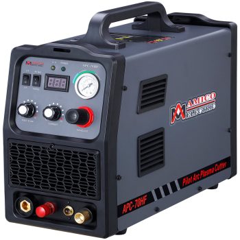Amico APC-70HF, 70 Amp Non-touch Pilot Arc Air Plasma Cutter, 100-250V Wide Voltage Cutting Machine, 1.2 inch Clean Cut, 80% Duty Cycle