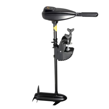 1.2HP Thrust 80LBS Electric Trolling Motor Fishing Boat Engine Outboard Motor Engine Black