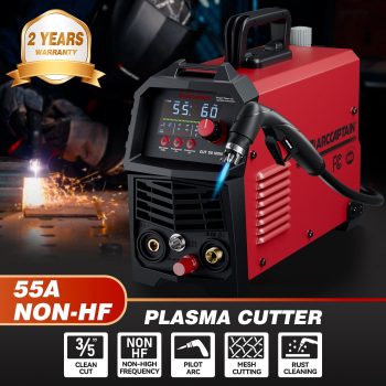 ARCCAPTAIN 55A Plasma Cutter with APP Control, Non-HF, 25mm Max Cut, 2T/4T Modes