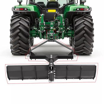Kojem 52" Width 3 Point Rear Grading Blade Scrape Blade Fit Category 0 & 1 Tractors
