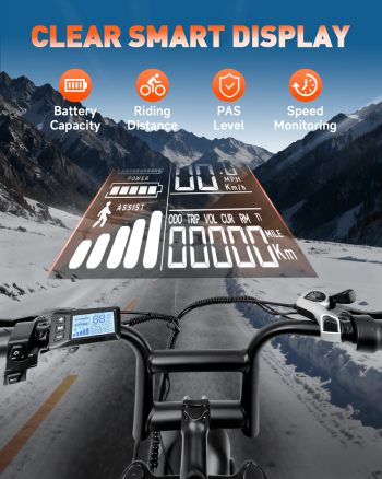 XKJ Electric Bike for Adults,750W Peak Motor,20mph,50 Miles,20'' Fat Tire Ebike,48V 15AH Removable Battery,Full Suspension,7-Speed EBIKE,Moped Style Ebike for All Terrain Electric Dirt Bike,UL 2849