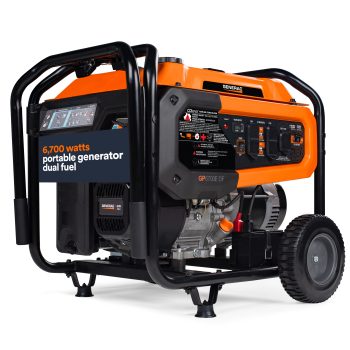 Restored Generac GP6700E Dual Fuel Portable Generator 49ST (Refurbished)