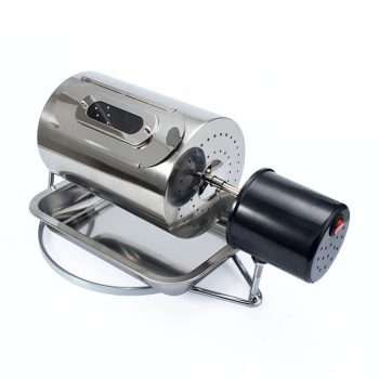 Coffee Beans Roaster Stainless Steel Cafe Bean Roasting Machine Baking Fry Peanut Grain Nuts Dryer