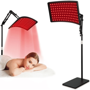 Floor-Standing Red Light Panel, Large Infrared Device for Full Body Wellness Support